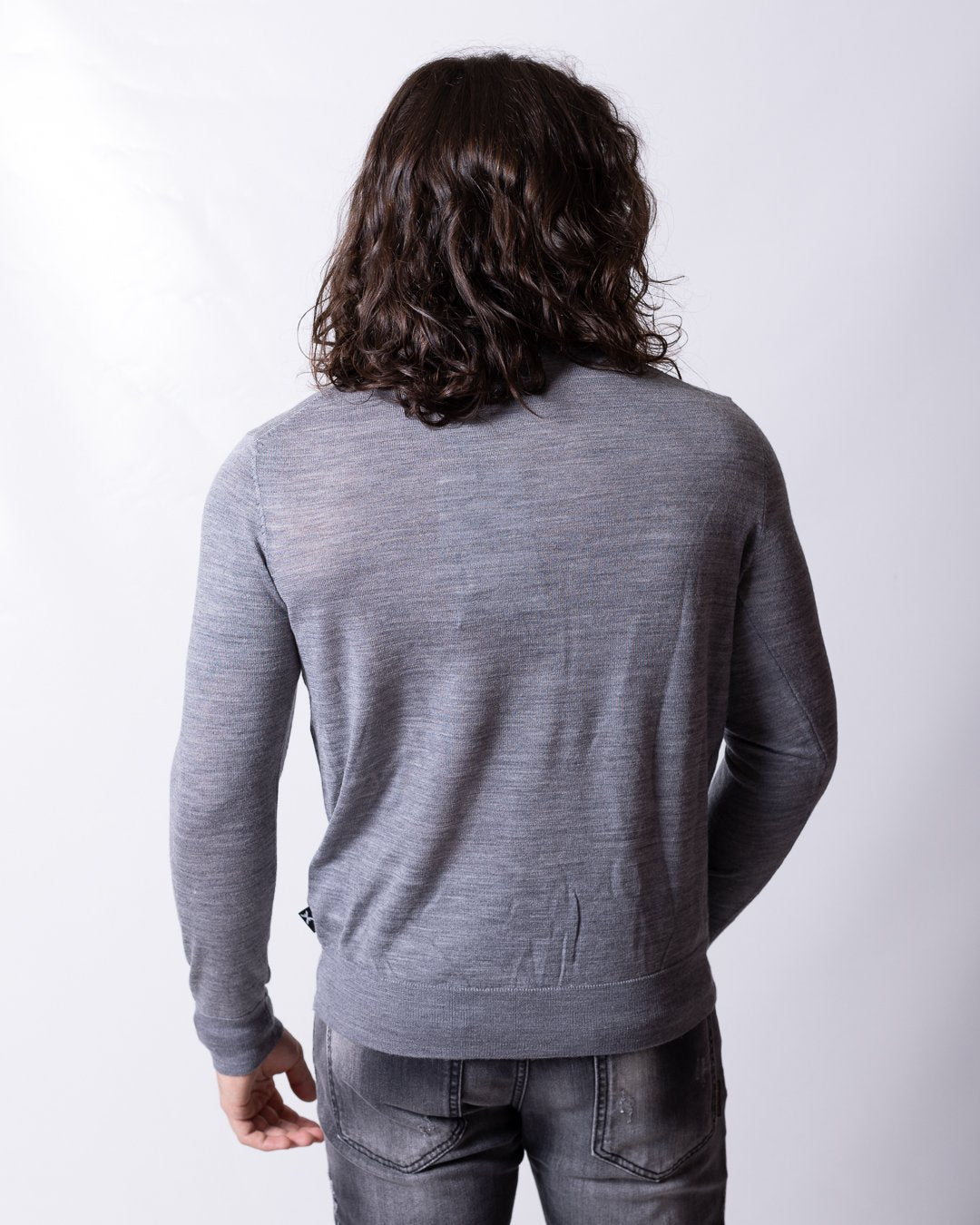 Maglia Richmond X girocollo in lana merino
