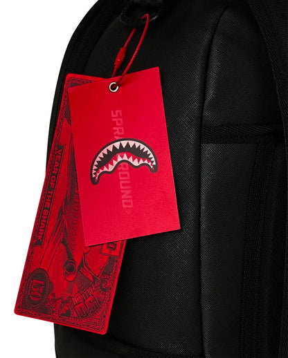 Zaino Sprayground nero BLACKED OUT EMBOSSED GOLD TOOTH BACKPACK