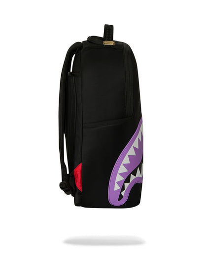 Zaino Sprayground nero SHARK CENTRAL LIGHT PURPLE BACKPACK