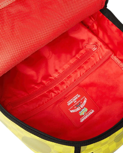 Zaino Sprayground giallo Spongebob checkerbob dlxsv backpack