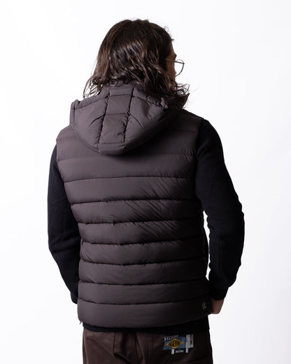 Gilet Colmar opaco con cappuccio staccabile uomo