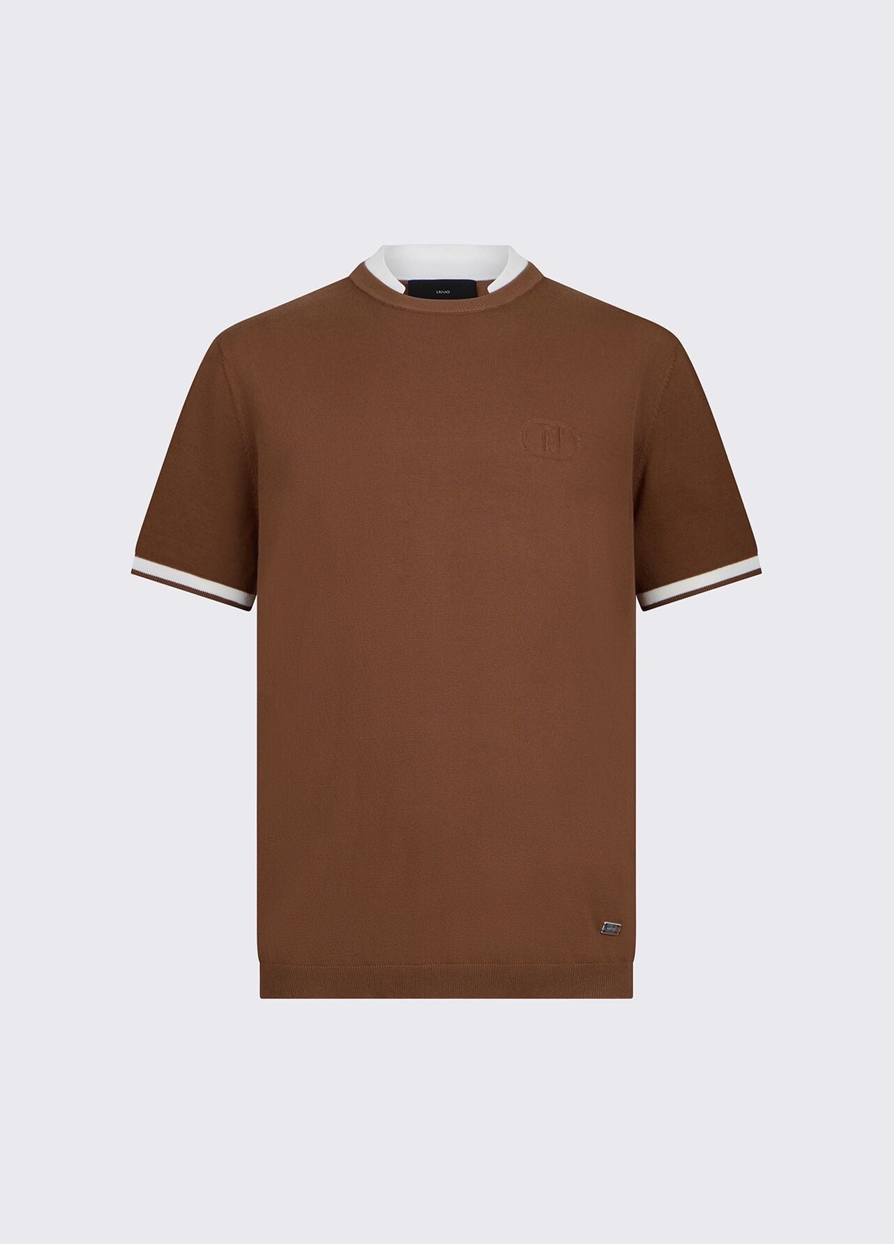 T-Shirt Liu Jo in maglia con colletto uomo