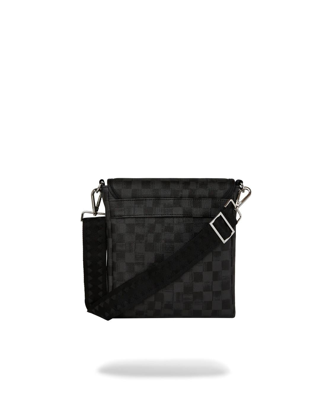 Tracolla Sprayground nero "SCRIBBLE SHARK MESSENGER BAG"