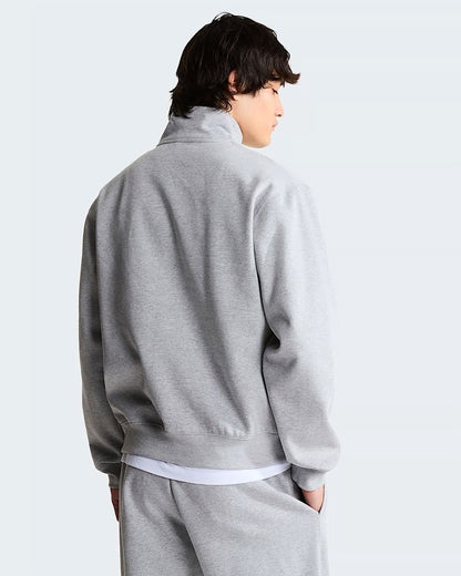 Felpa The North Face mezza zip con logo ricamato uomo