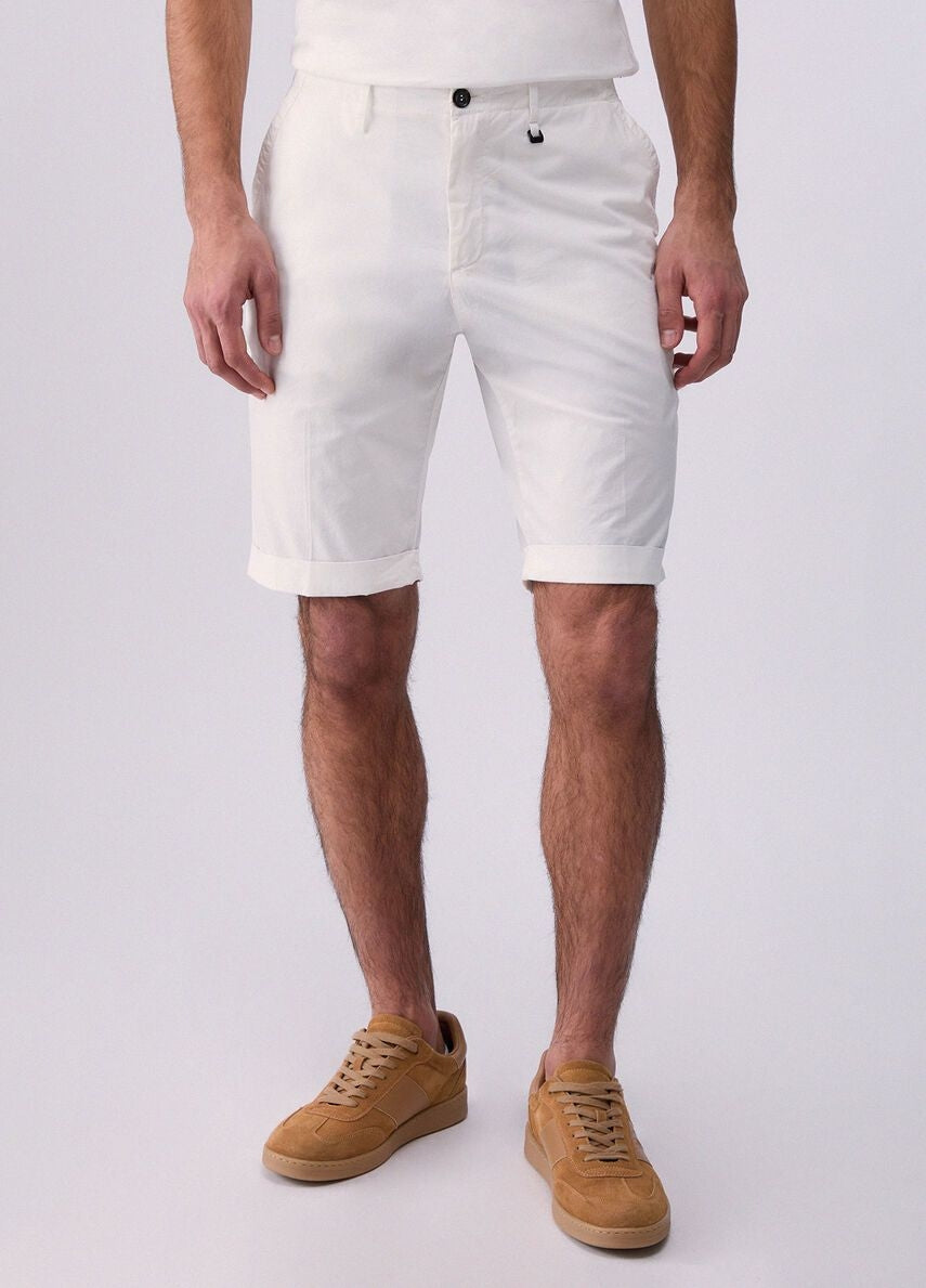Bermuda Liu Jo chino in cotone uomo