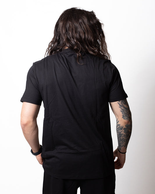 T-Shirt Calvin Klein in jersey con stampa logata a contrasto uomo