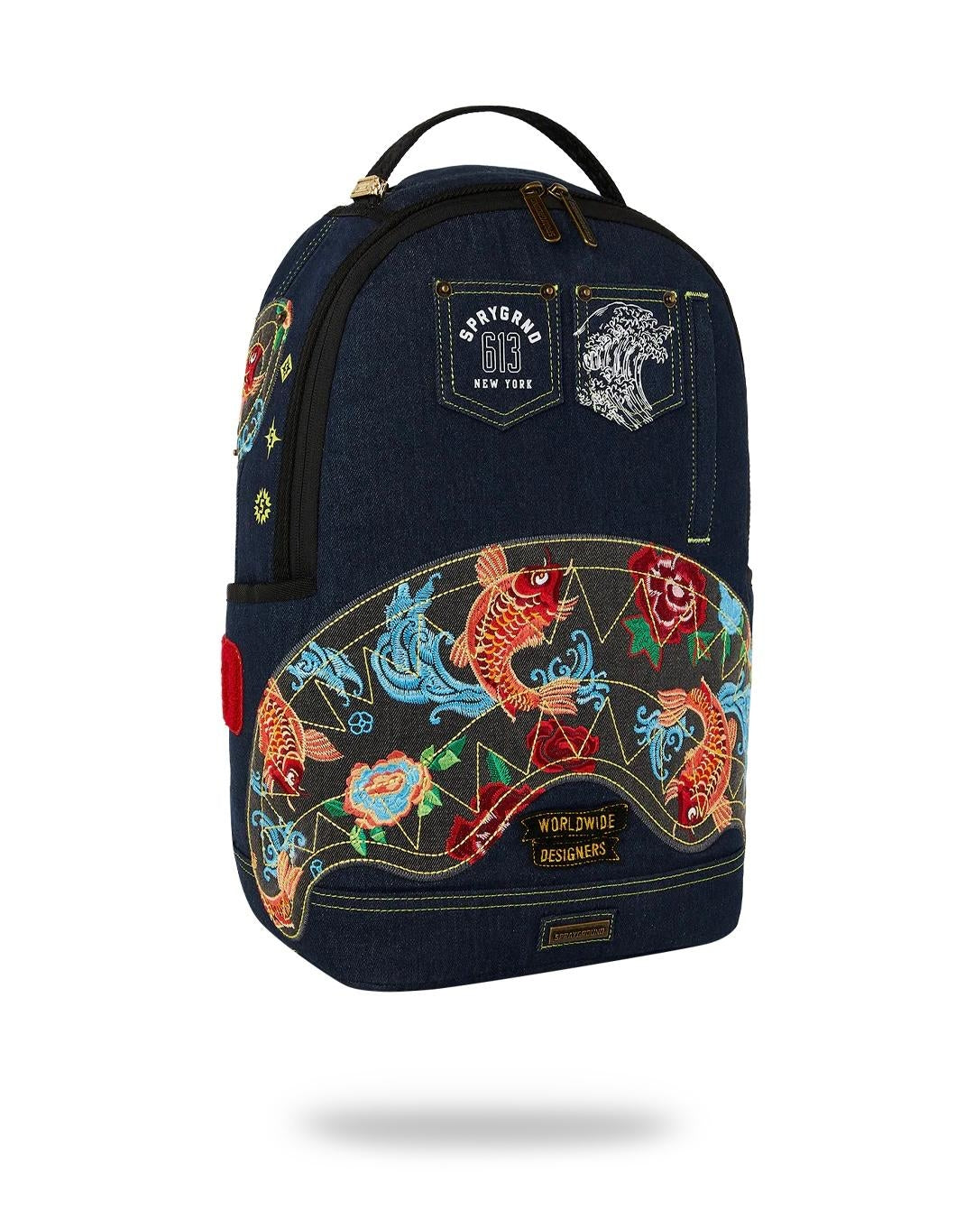 Zaino Sprayground denim "EVISU STYLE BACKPACK"