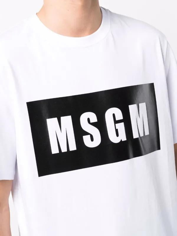 T-Shirt MSGM band logo