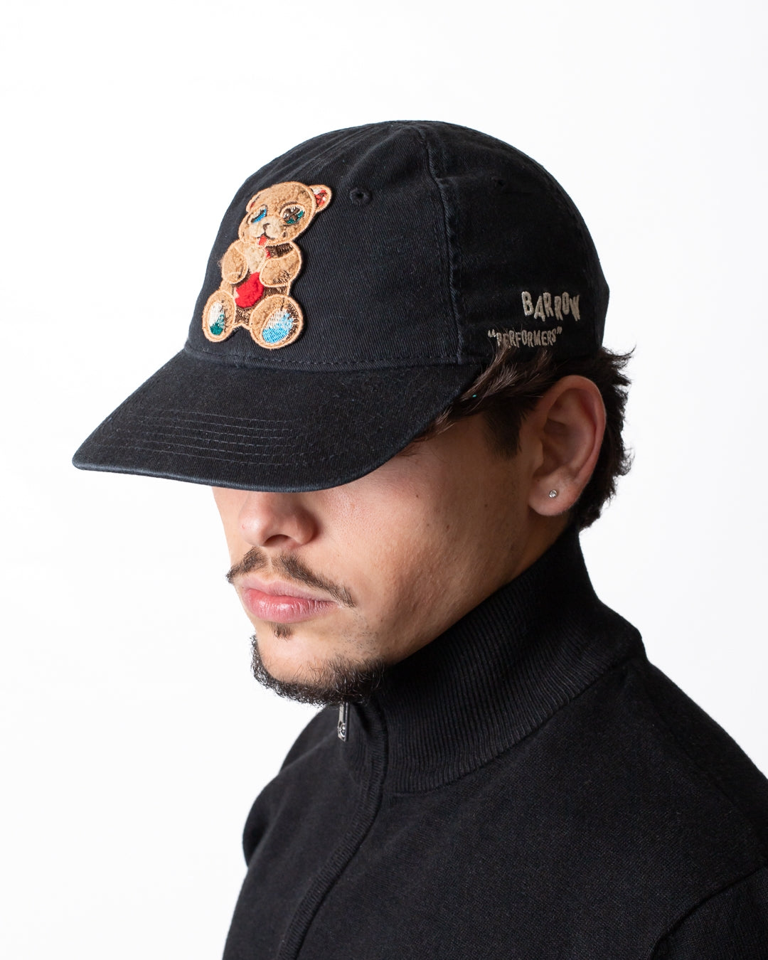 Cappello Barrow con visiera e ricamo Teddy