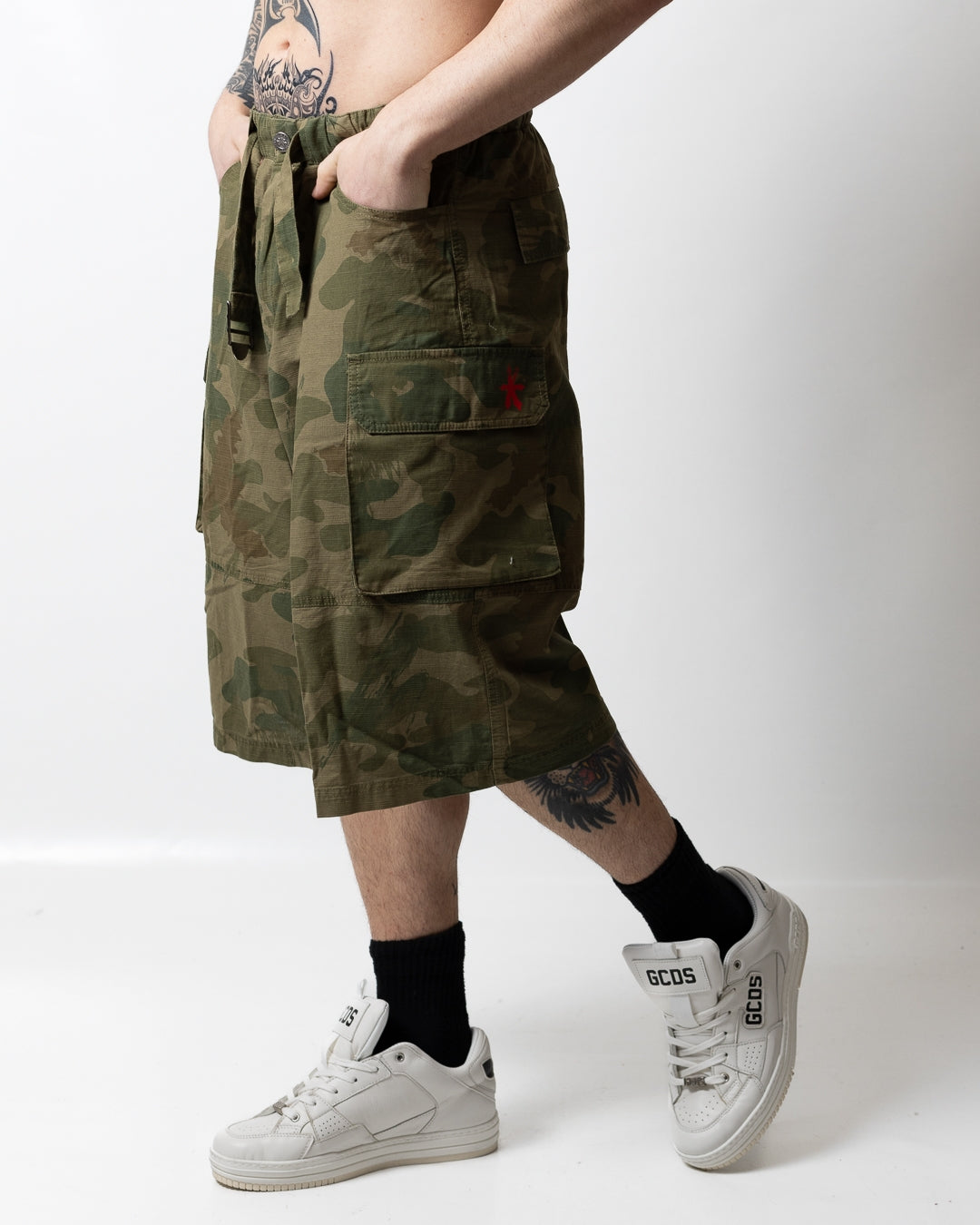 Bermuda Richmond X cargo "Camo Logo" uomo