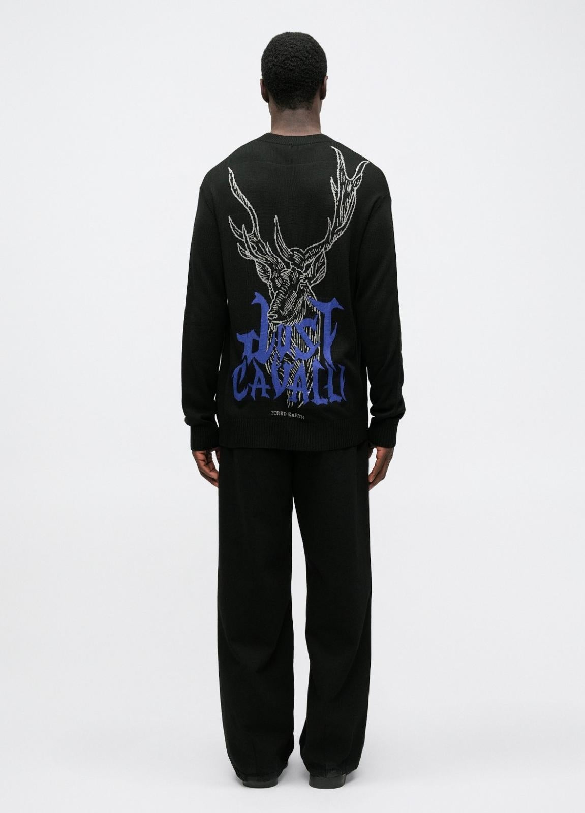 Maglia Just Cavalli girocollo "Fired Earth" uomo