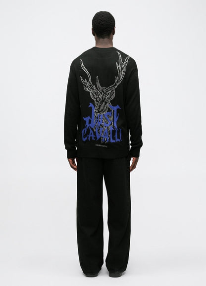 Maglia Just Cavalli girocollo "Fired Earth" uomo