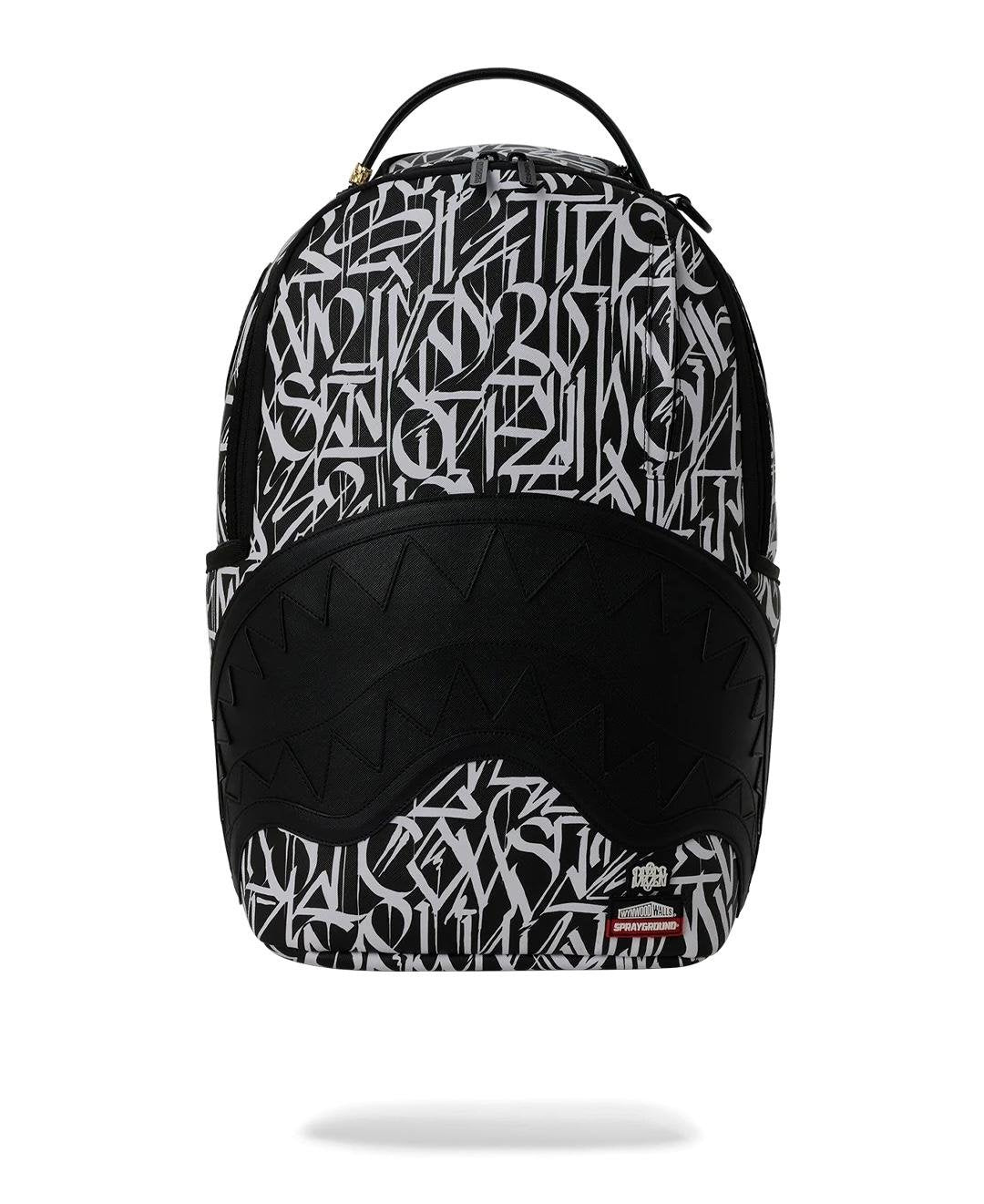 Zaino Sprayground nero WYNWOOD WALLS DEFER BACKPACK