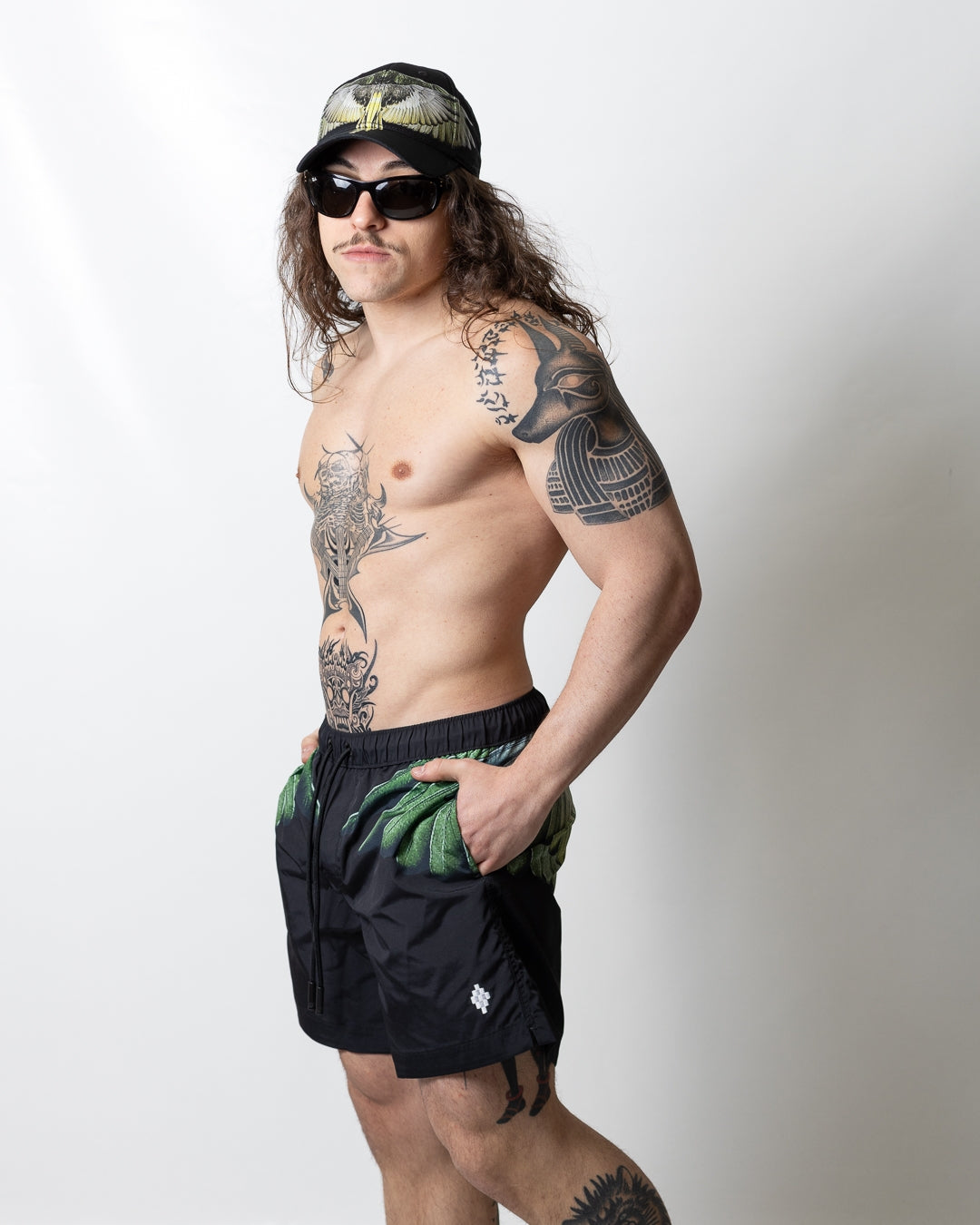 Boxer mare Marcelo Burlon "Icon Wings" uomo