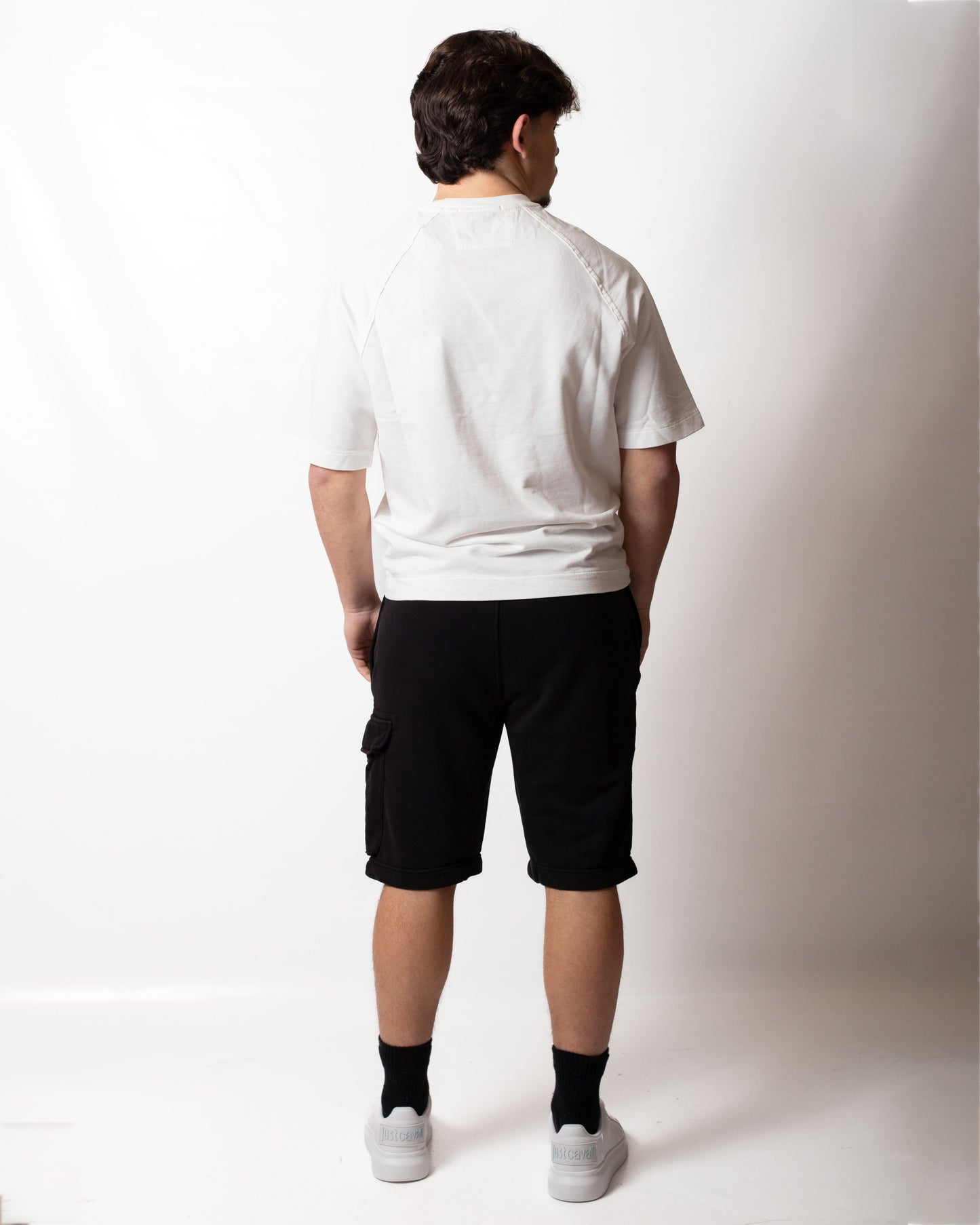 T-Shirt C.P. Company con lente logata uomo