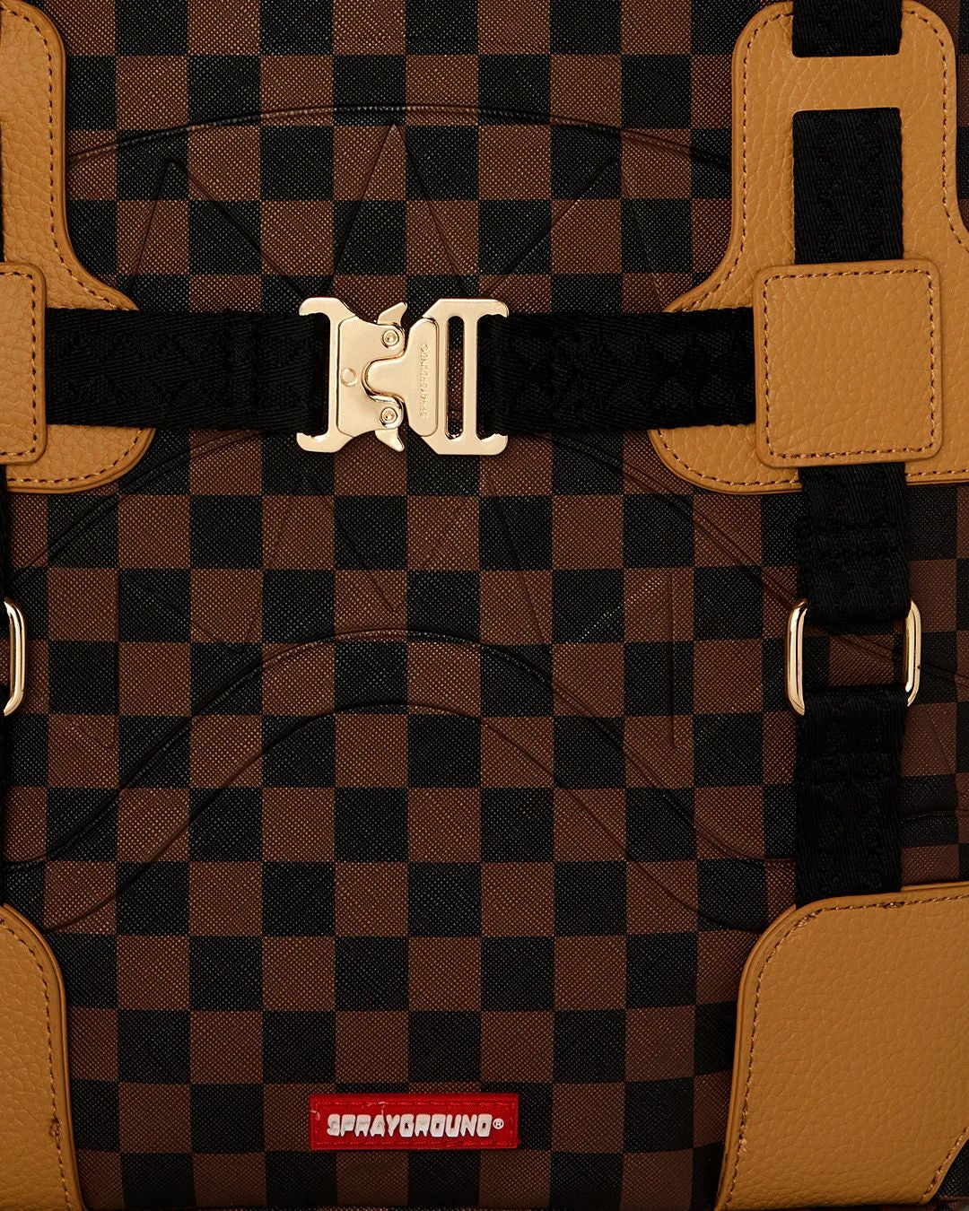 Zaino Sprayground marrone "Henny harness backpack" 