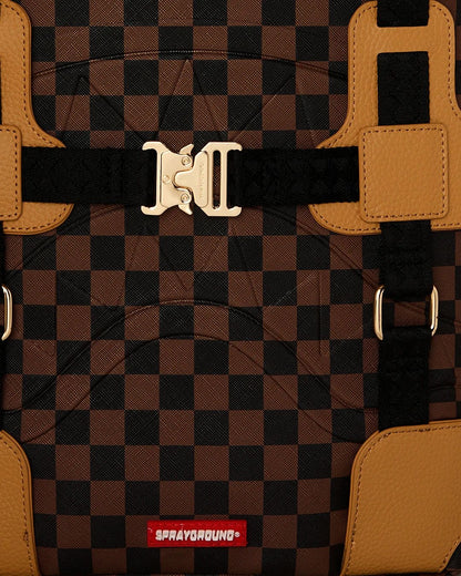 Zaino Sprayground marrone "Henny harness backpack" 