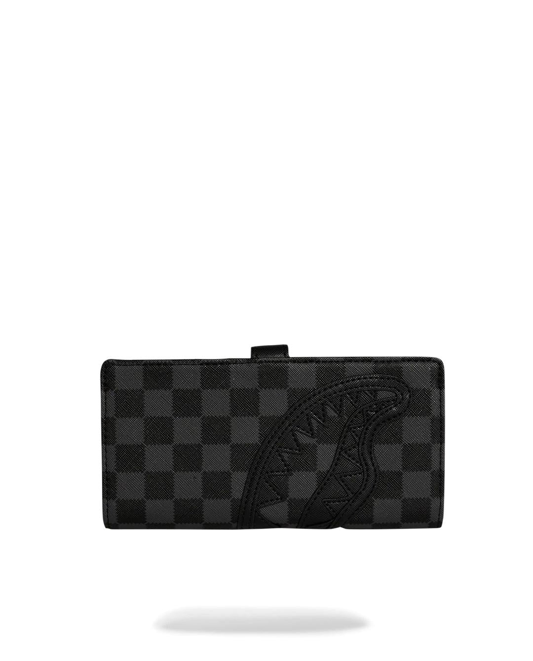 Portafoglio Sprayground nero Midnight chetau single-fold wallet