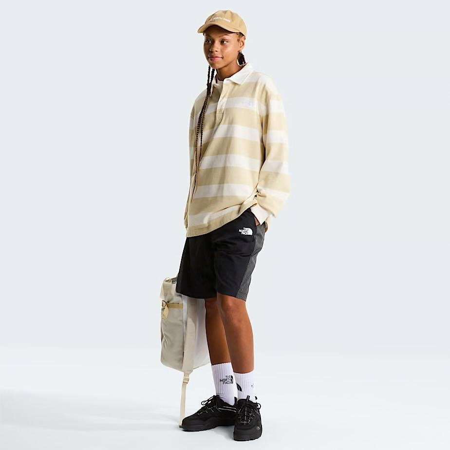 Polo The North Face in felpa a righe uomo
