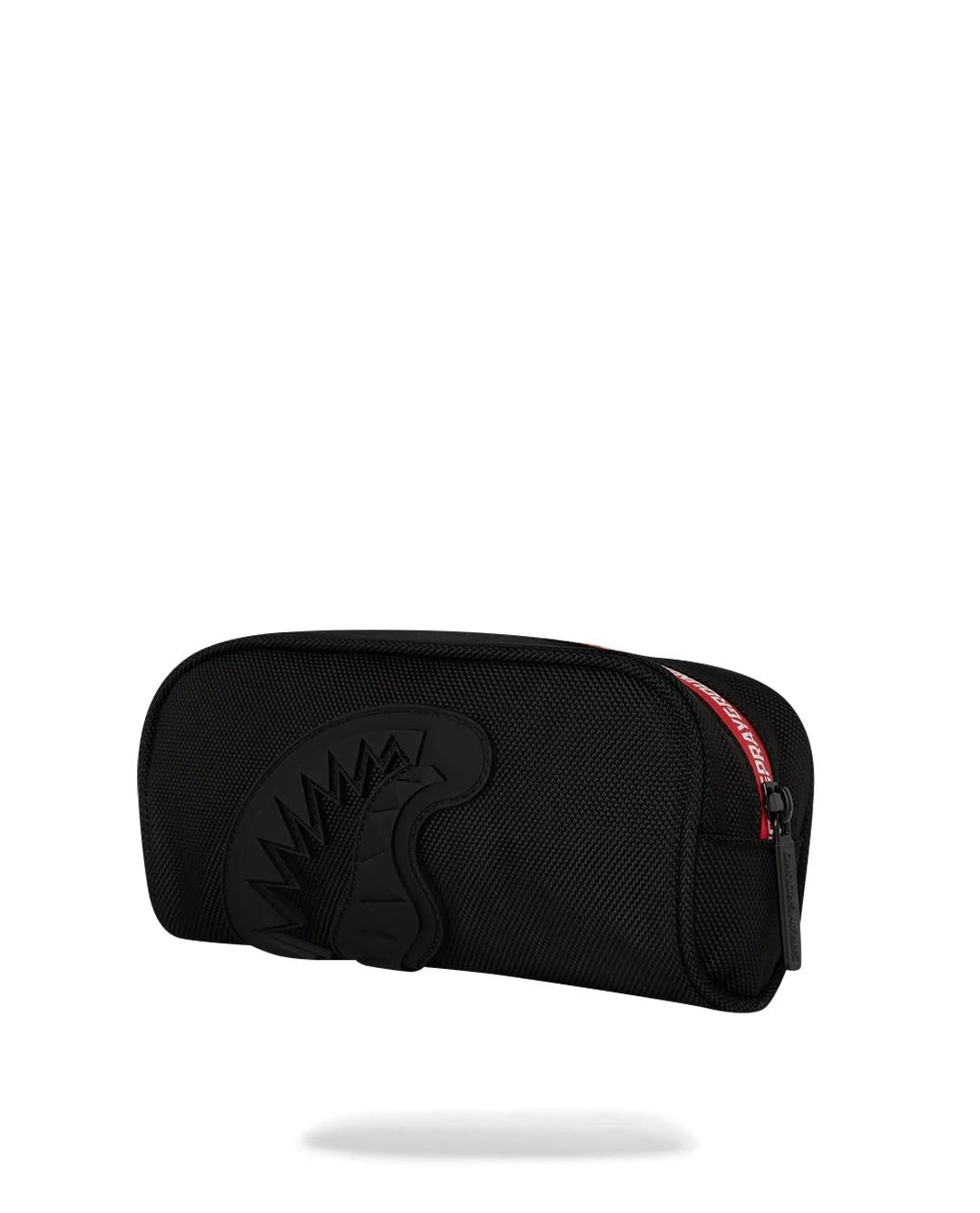 Pochette Sprayground nero Printed zipper shark pencil pouch