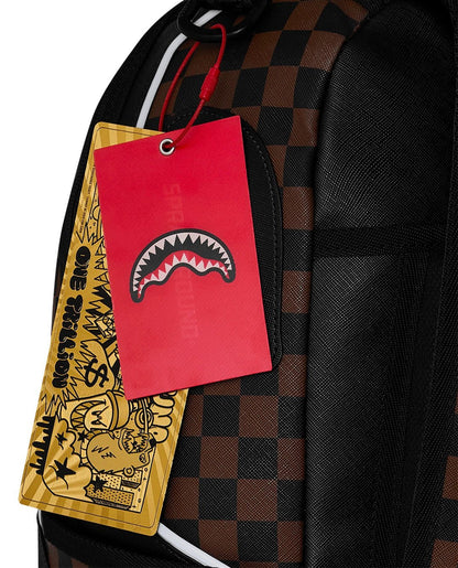 Zaino Sprayground marrone SHARKS IN PARIS SPORTS BACKPACK