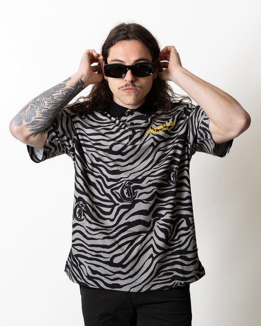 Polo Just Cavalli "Palm Tiger" uomo