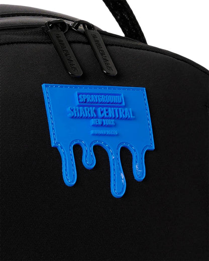 Zaino Sprayground nero SHARK CENTRAL LIGHT BLUE BACKPACK