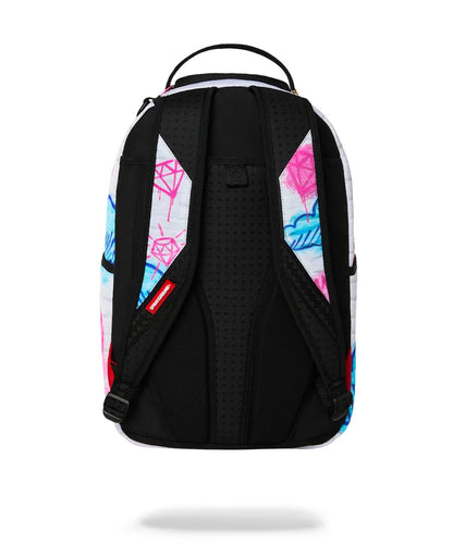 Zaino Sprayground bianco PINK PANTHER GRAFF BACKPACK 
