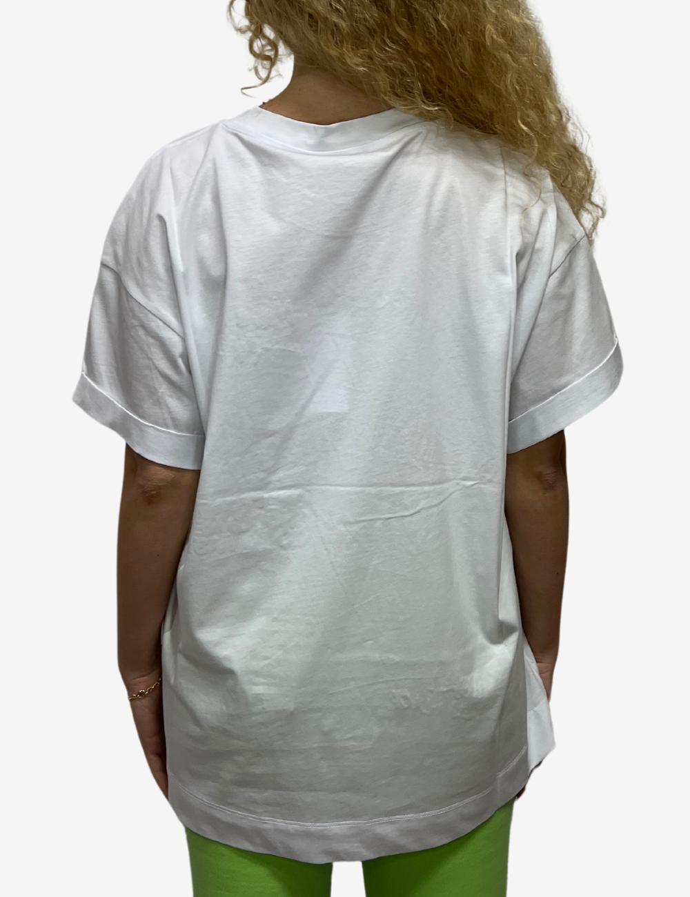 T-Shirt Nenette con ricami donna