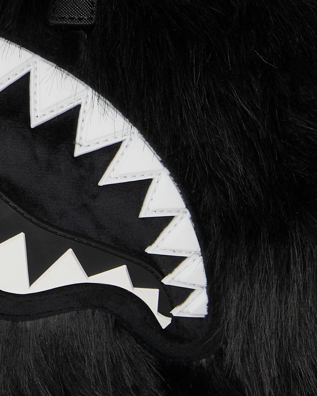 Borsa Sprayground nero "FUR CRAY BLACK MINI DUFFLE"