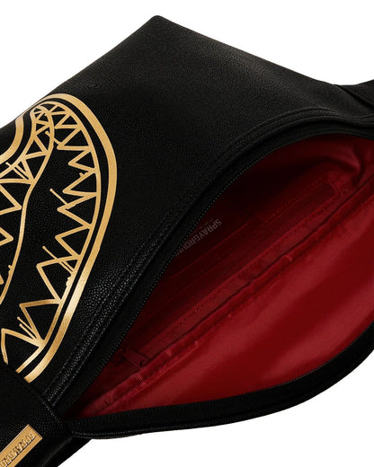 Marsupio Sprayground nero "That gold drap savvy crossbody"