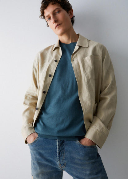 T-Shirt Liu Jo in maglia misto seta uomo