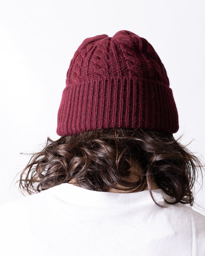 Cappello Colmar in misto lana con motivi intrecciati
