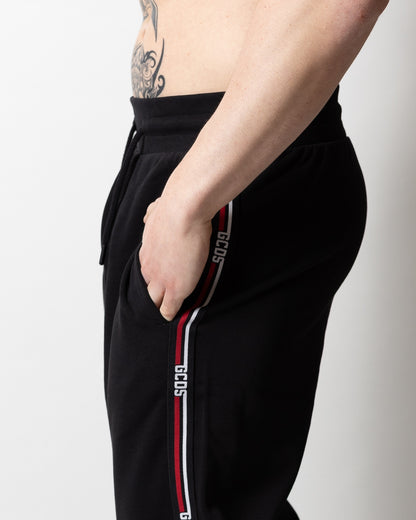 Short GCDS Essentials in felpa "Logo Tape" uomo