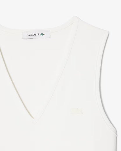 Abito Lacoste con balze donna