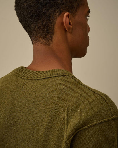 Maglia C.P. Company girocollo in misto lana uomo