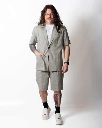 Bermuda Liu Jo con coulisse in corda uomo