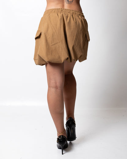 Gonna Disclaimer cargo in velluto donna