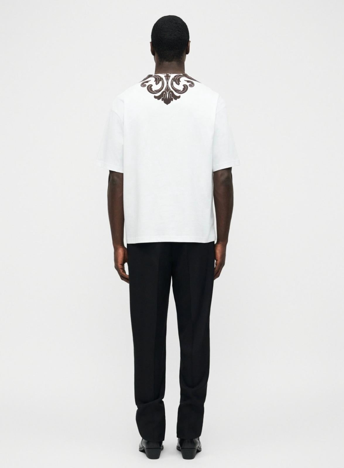 T-Shirt Just Cavalli girocollo "Arabesque" uomo