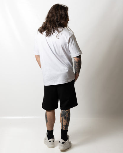 T-Shirt Comme des Fuckdown con borchie multicolor uomo