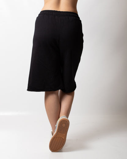 Bermuda Disclaimer con coulisse leopardata donna