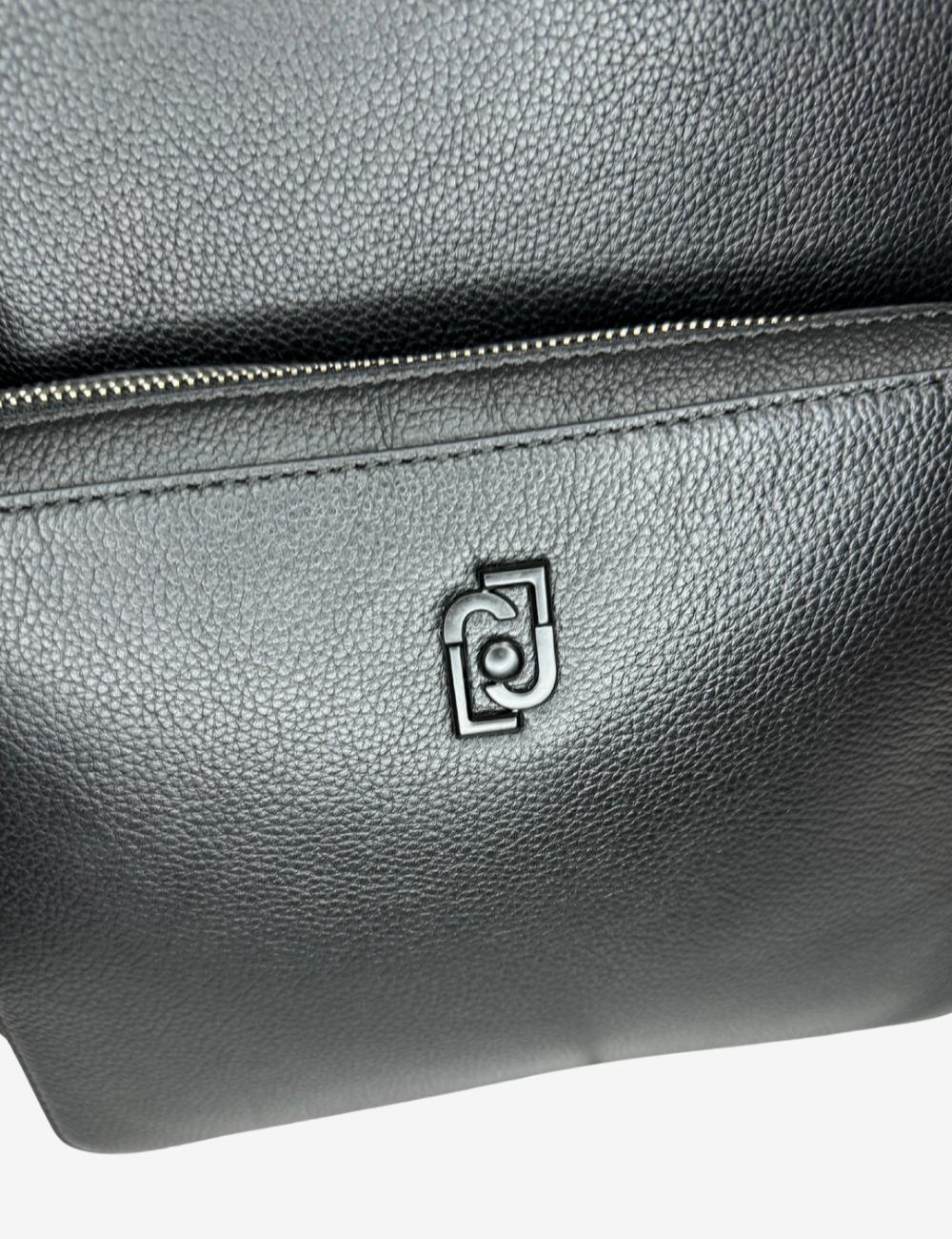 Zaino Liu Jo in pelle logato uomo