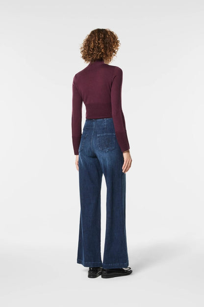 Jeans Nenette gamba larga donna
