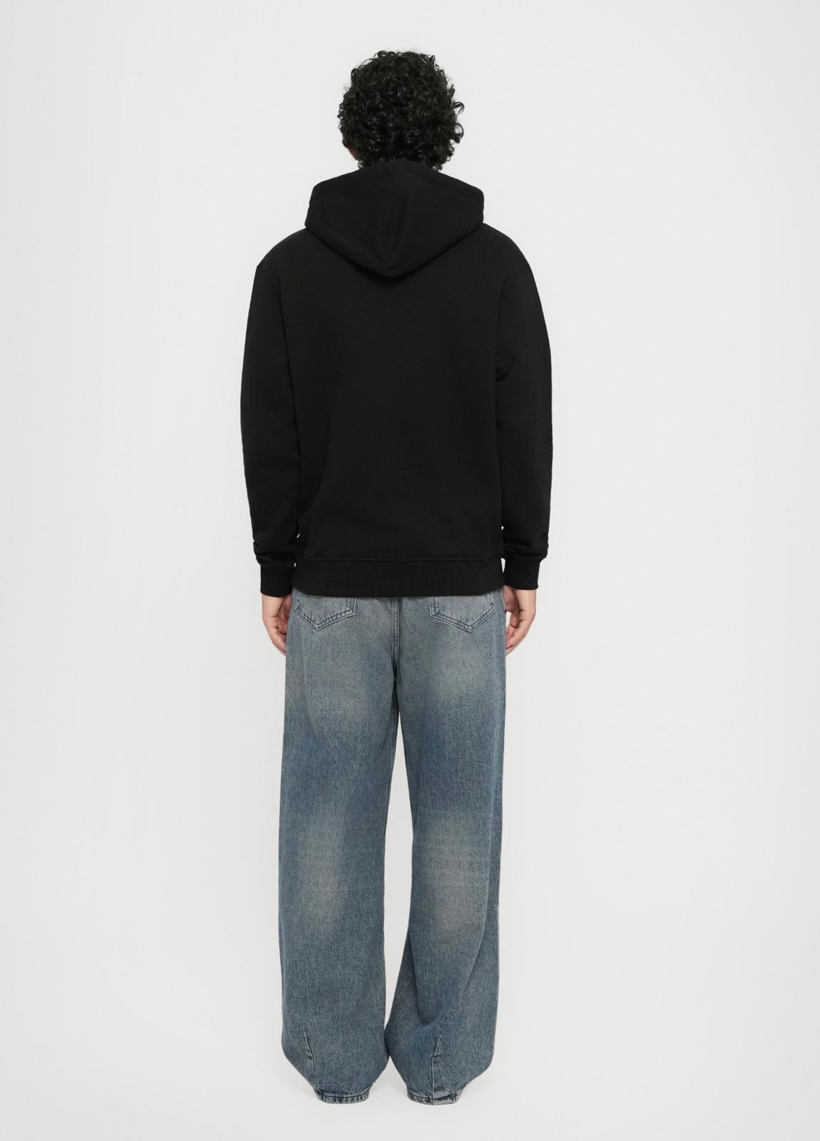 Felpa Just Cavalli fullzip con cappuccio "Corded Logo" uomo