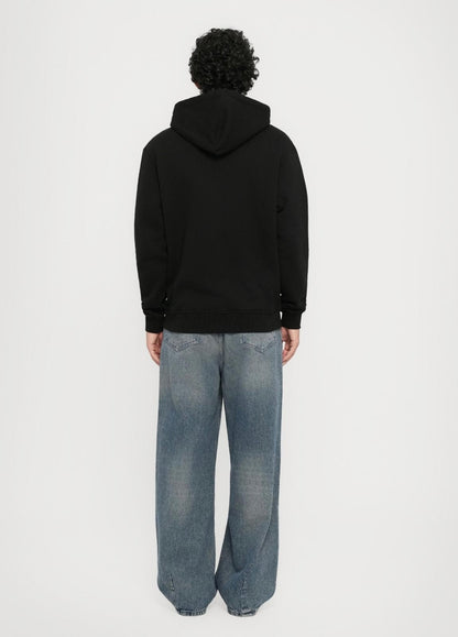 Felpa Just Cavalli fullzip con cappuccio "Corded Logo" uomo