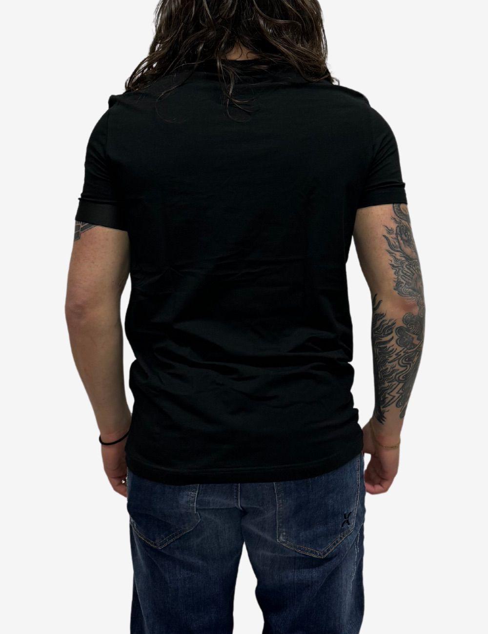T-Shirt Dsquared2 con banda elastica logata