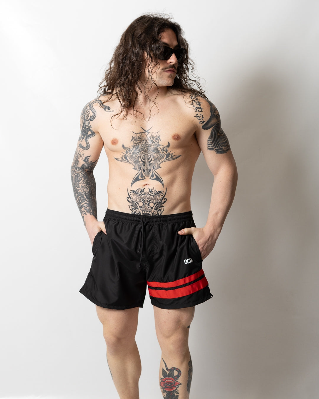 Boxer mare GCDS Essentials "Logo Regular" uomo