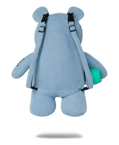 Zaino Sprayground orsetto denim shark moneybear teddy bear shark backpack