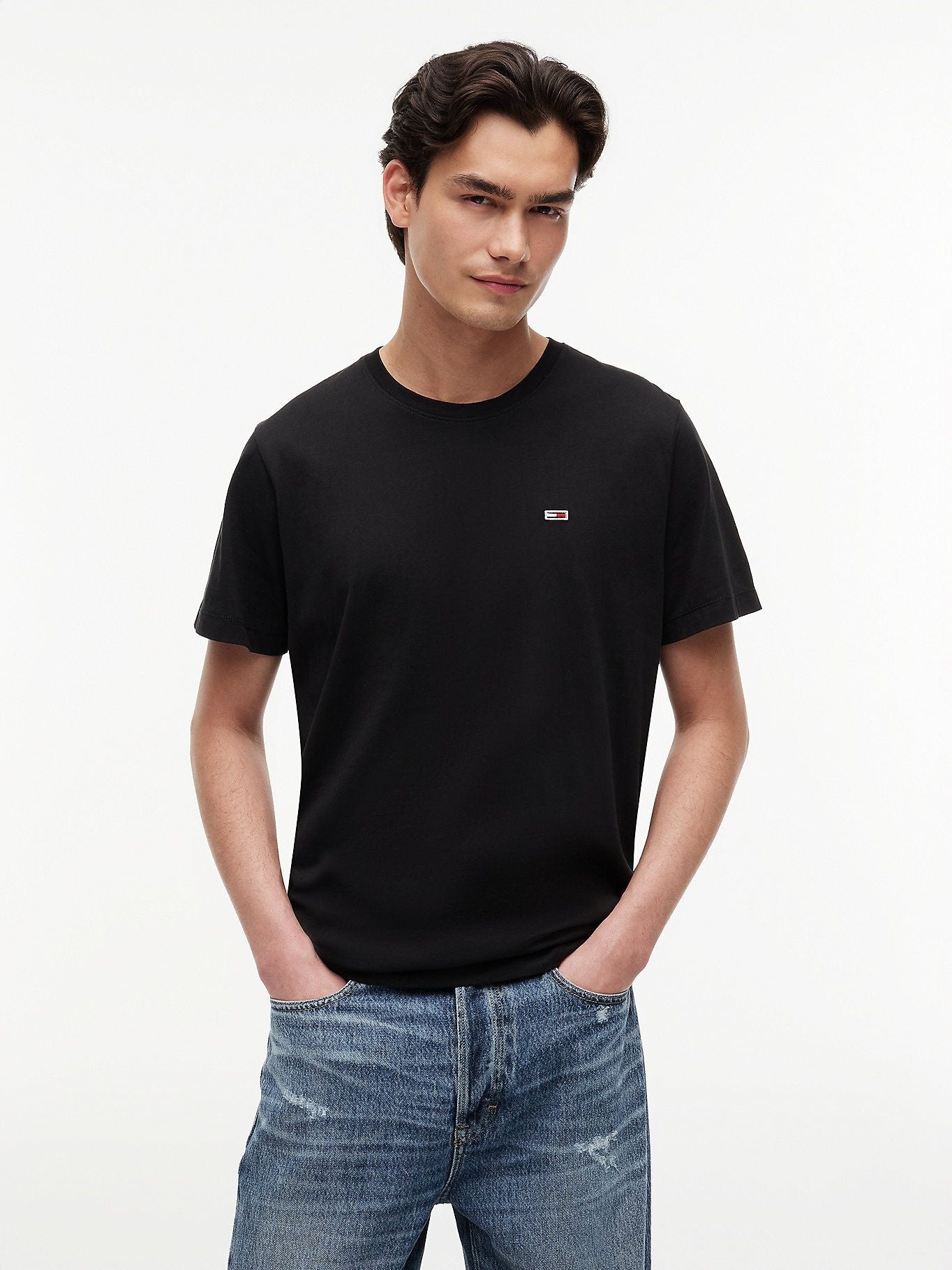 T-Shirt Tommy Jeans regular flag uomo