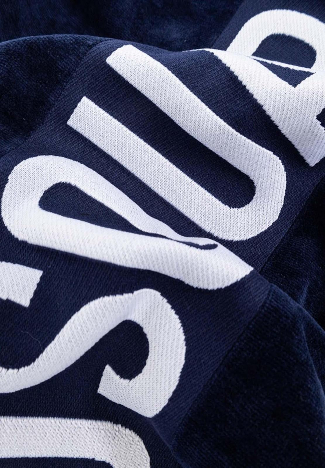 Telo mare Dsquared2 in spugna con logo a contrasto